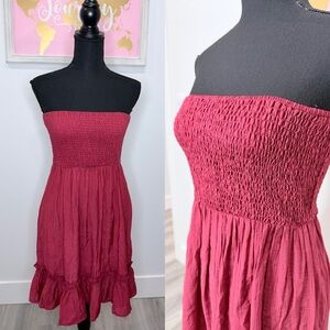 Seasty Sleeveless Mini Dress Flowy Dress